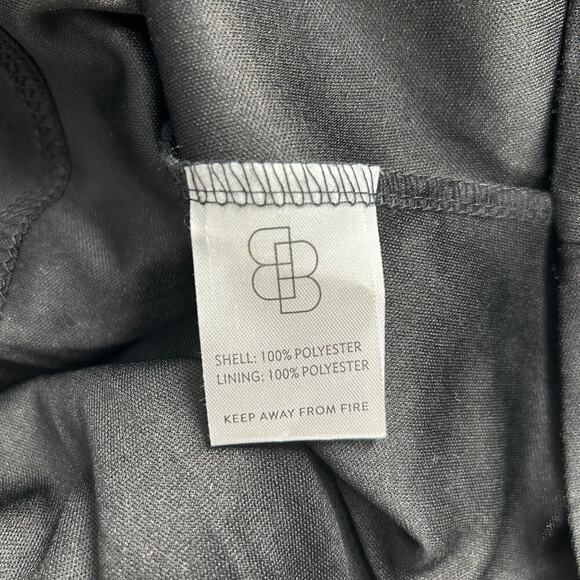 Baltic Born Black & Gold Metallic Floral Cassandra Tulle Maxi Dress Size Small - Picture 9 of 9